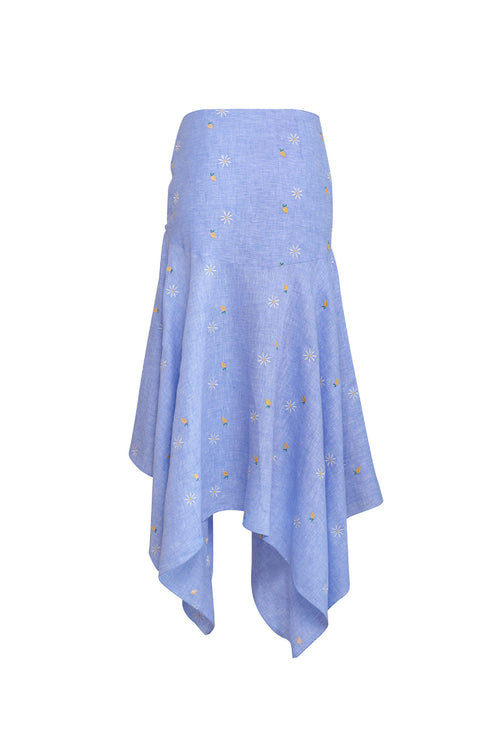Falda Vela Camomile Azul
